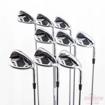 Ping G430 Iron Set 4-PW GW LW AWT 2.0 Steel Stiff Right Handed Black Dot +1/4"