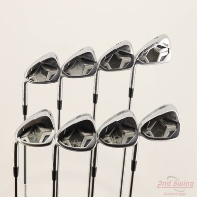 Ping G430 Iron Set 4-PW GW AWT 2.0 Steel Stiff Left Handed Black Dot +1/4"
