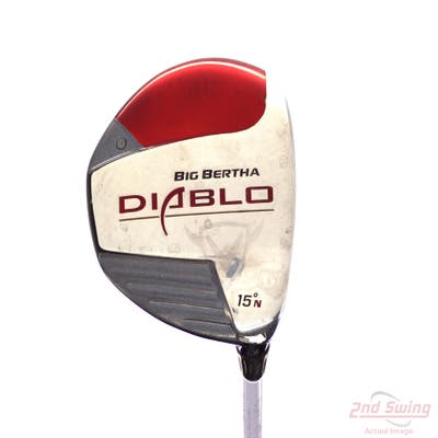 Callaway Big Bertha Diablo Fairway Wood 3 Wood 3W 15° Callaway Big Bertha Diablo FW Graphite Stiff Right Handed 43.25in