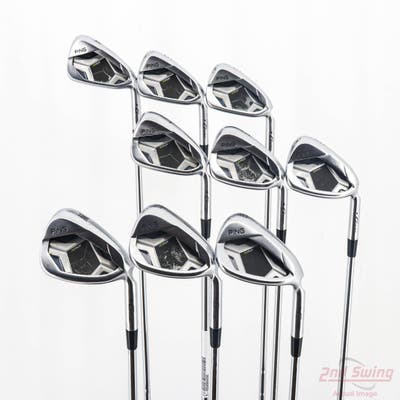 Ping G430 Iron Set 4-PW GW LW AWT 2.0 Steel Stiff Right Handed Black Dot +1/4"