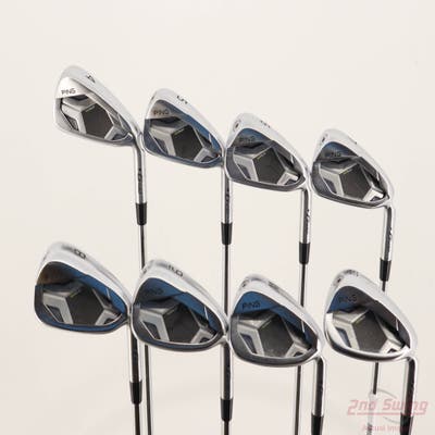 Ping G430 Iron Set 4-PW GW AWT 2.0 Steel Stiff Right Handed Black Dot +1/4"