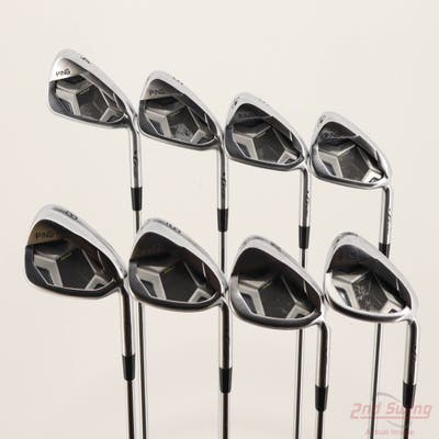 Ping G430 Iron Set 4-PW GW AWT 2.0 Steel Stiff Right Handed Black Dot +1/4"