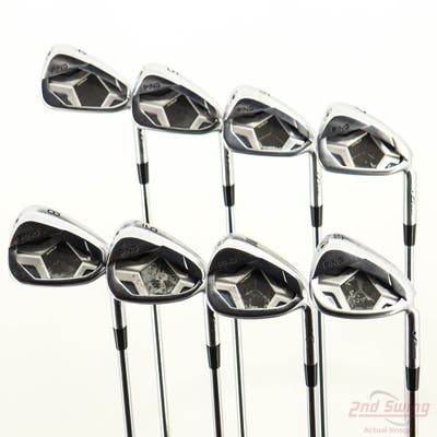 Ping G430 Iron Set 4-PW GW AWT 2.0 Steel Stiff Right Handed Black Dot +1/4"
