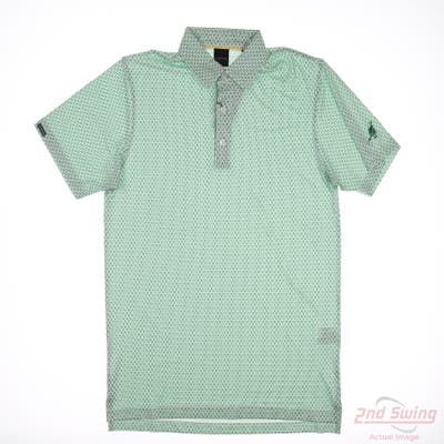 New W/ Logo Mens Dunning Polo Small S Multi MSRP $70