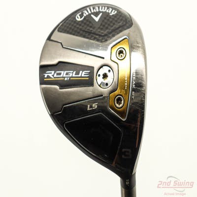 Callaway Rogue ST LS Fairway Wood 3 Wood 3W 15° Fujikura Ventus Black VeloCore 7 Graphite X-Stiff Right Handed 43.0in