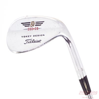 Titleist Vokey Tour Chrome Wedge Lob LW 60° 8 Deg Bounce True Temper Dynamic Gold S300 Steel Stiff Right Handed 35.0in