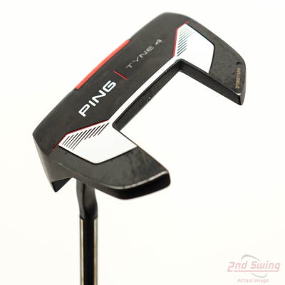 Ping 2021 Tyne 4 Putter Strong Arc Steel Left Handed Black Dot 35.0in