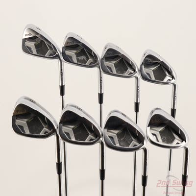 Ping G430 Iron Set 4-PW GW AWT 2.0 Steel Stiff Right Handed Black Dot +1/4"