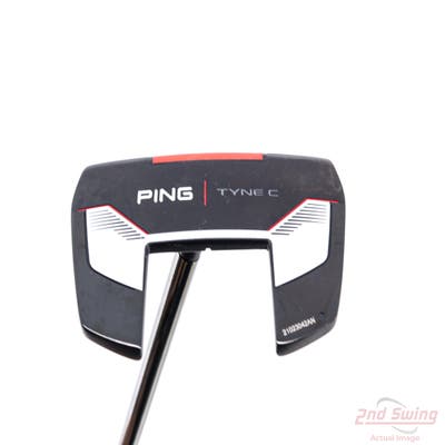 Ping 2021 Tyne C Putter Straight Arc Steel Left Handed Black Dot 33.0in