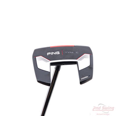Ping 2021 Tyne C Putter Straight Arc Steel Left Handed Black Dot 35.0in