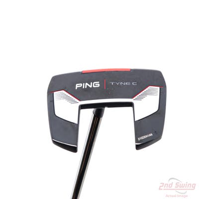 Ping 2021 Tyne C Putter Straight Arc Steel Left Handed Black Dot 34.75in
