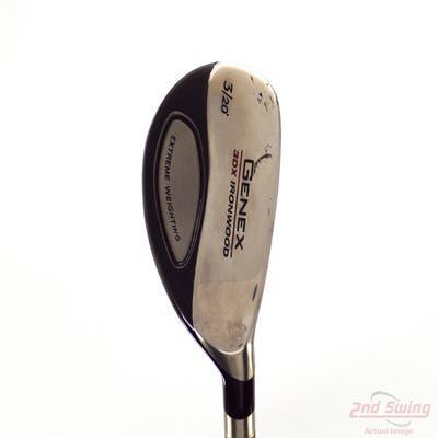 Nickent 3DX Ironwood Hybrid 3 Hybrid 20° SR 2 Speedrated Graphite Stiff Right Handed 41.0in