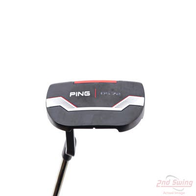Ping 2021 DS 72 Putter Slight Arc Steel Left Handed Black Dot 34.75in