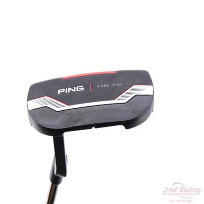 Ping 2021 DS 72 Putter Slight Arc Steel Left Handed Black Dot 35.75in