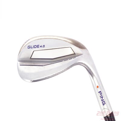 Ping Glide 4.0 Wedge Lob LW 58° 10 Deg Bounce S Grind True Temper Elevate MPH 95 Steel Regular Right Handed Orange Dot 35.25in