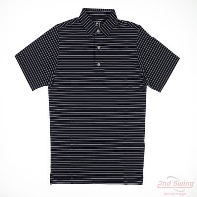 New Mens Footjoy Polo Large L Navy Blue MSRP $70