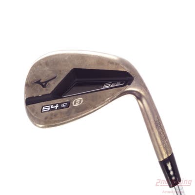 Mizuno S23 Copper Cobalt Wedge Sand SW 54° 10 Deg Bounce S Grind FST KBS Hi-Rev 2.0 Steel Wedge Flex Right Handed 35.25in