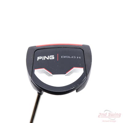 Ping 2021 Oslo H Putter Slight Arc Steel Left Handed Black Dot 32.0in