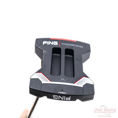 Ping 2021 Harwood Putter Slight Arc Steel Left Handed Black Dot 32.0in