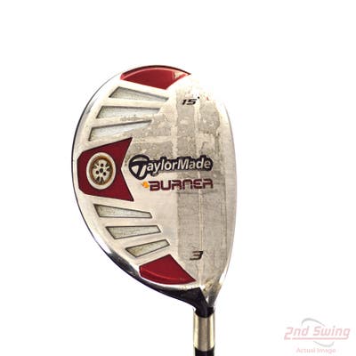 TaylorMade 2007 Burner Steel Fairway Wood 3 Wood 3W 15° TM Reax Superfast 50 Graphite Stiff Right Handed 43.5in