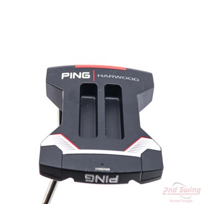 Ping 2021 Harwood Putter Slight Arc Steel Left Handed Black Dot 33.0in