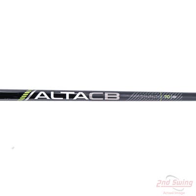 Used W/ Ping RH Adapter Ping ALTA CB 70 Black 70 Hybrid Shaft Senior 38.5in