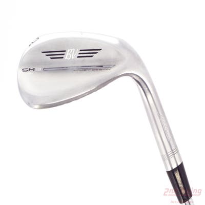 Titleist Vokey SM9 Tour Chrome Wedge Lob LW 60° 8 Deg Bounce M Grind Titleist Vokey BV Steel Wedge Flex Right Handed 35.0in