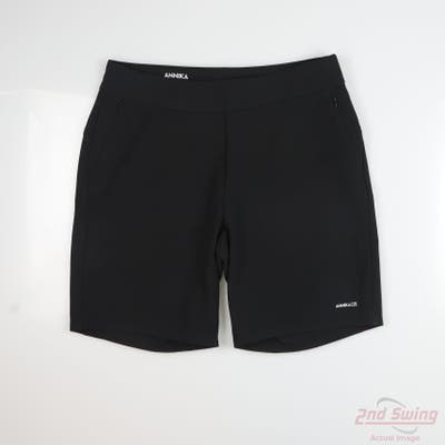 New Womens Cutter & Buck Annika Shorts Medium M Black MSRP $50
