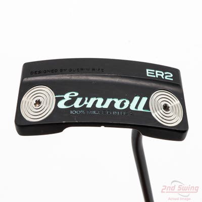 Evnroll ER2 Mid Blade Black Putter Steel Right Handed 34.0in