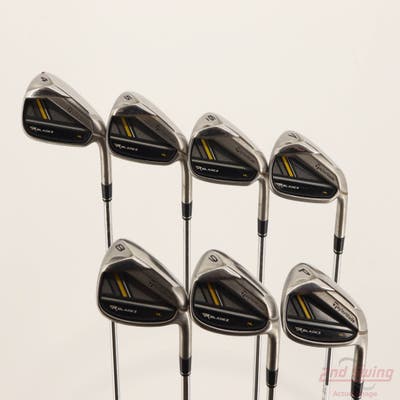TaylorMade Rocketbladez HL Iron Set 4-PW TM RocketFuel 85 Steel Steel Stiff Right Handed +1/2"