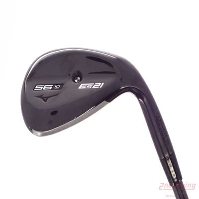 Mizuno ES21 Wedge Sand SW 56° 10 Deg Bounce FST KBS Hi-Rev 2.0 Black PVD Steel Wedge Flex Right Handed 35.75in