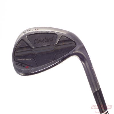 Cleveland CBX 2 Black Satin Wedge Sand SW 54° 12 Deg Bounce True Temper Dynamic Gold 115 Steel Wedge Flex Right Handed 35.25in