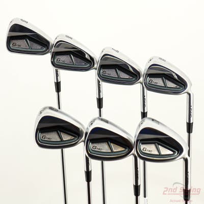 Ping G730 Iron Set 5-PW AW Dynamic Gold Mid 100 Steel Regular Right Handed Black Dot +1/4"