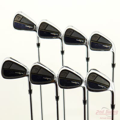 Callaway Paradym Iron Set 4-PW AW True Temper Elevate MPH 95 Steel Stiff Right Handed +1/2"