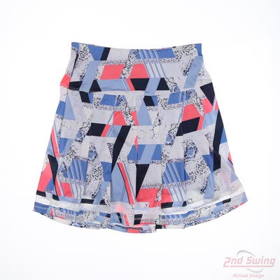 New Womens Lucky In Love Skort Large L Multi MSRP $98