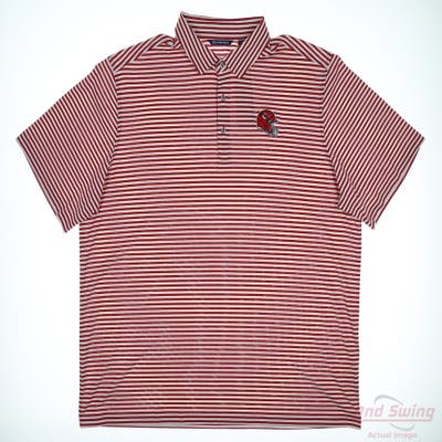 New W/ Logo Mens Cutter & Buck Polo XXX-Large XXXL Red MSRP $65