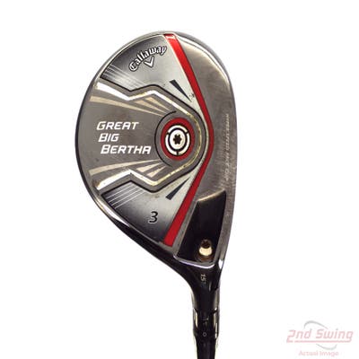 Callaway 2015 Great Big Bertha Fairway Wood 3 Wood 3W 15° UST Mamiya Recoil ES 440 Graphite Senior Right Handed 42.5in