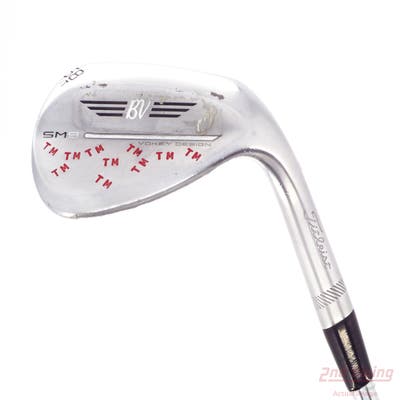 Titleist Vokey SM9 Tour Chrome Wedge Lob LW 58° 4 Deg Bounce T Grind Project X LZ 6.0 Steel Stiff Right Handed 35.0in