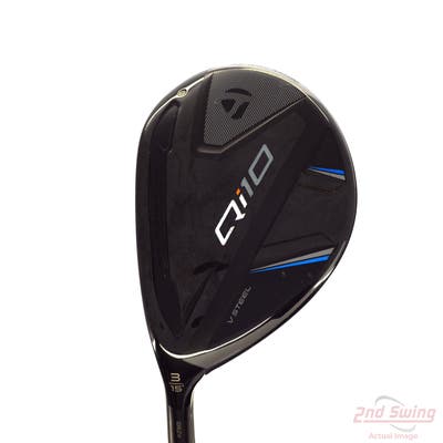 TaylorMade Qi10 Fairway Wood 3 Wood 3W 15° Fujikura Ventus Blue TR 6 Graphite Regular Left Handed 43.25in