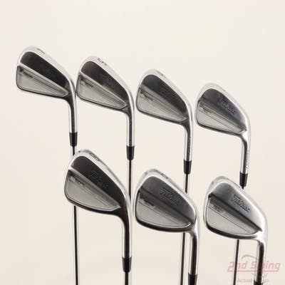 Titleist 2023 T150 Iron Set 4-PW Nippon NS Pro Modus 3 Tour 105 Steel Regular Right Handed STD