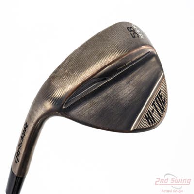 TaylorMade Hi-Toe 4 Wedge Lob LW 58° 10 Deg Bounce ATS Dynamic Gold Tour Issue 115 Steel Wedge Flex Left Handed 35.0in