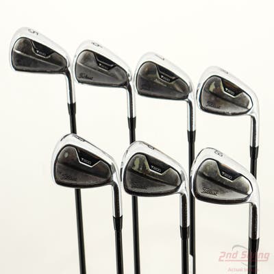 Titleist 2021 T200 Iron Set 5-PW AW Mitsubishi Tensei Red AM2 Graphite Stiff Right Handed +1/4"