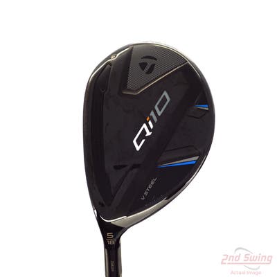 TaylorMade Qi10 Fairway Wood 5 Wood 5W 18° Fujikura Ventus Blue TR 6 Graphite Regular Left Handed 42.25in