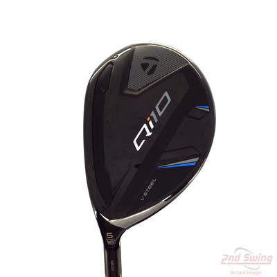 TaylorMade Qi10 Fairway Wood 5 Wood 5W 18° Fujikura Ventus Blue TR 6 Graphite Regular Left Handed 42.25in