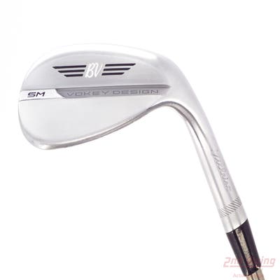 Titleist Vokey SM8 Tour Chrome Wedge Lob LW 60° 10 Deg Bounce S Grind UST Mamiya Recoil 65 F3 Graphite Regular Right Handed 35.0in