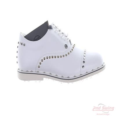 New Womens Golf Shoe G-Fore Stud 9 White MSRP $225 G4LS20EF10