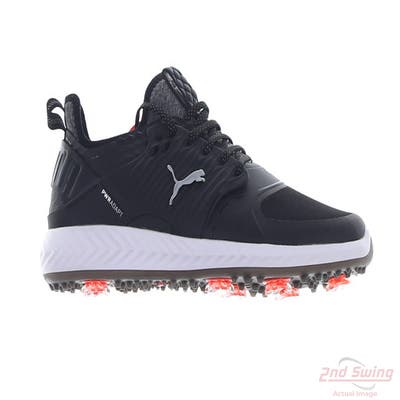 New Mens Golf Shoe Puma IGNITE PWRADAPT Caged 11 Black/White/Red MSRP $150 192223 02