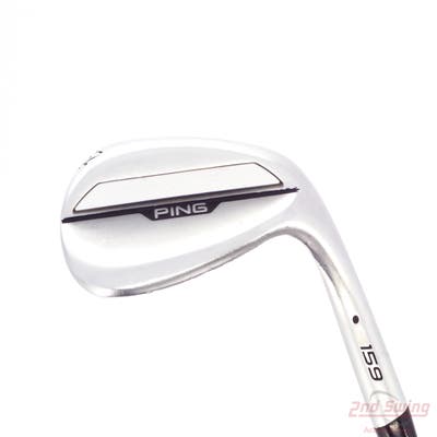 Ping s159 Chrome Wedge Lob LW 62° 6 Deg Bounce T Grind Ping Z-Z115 Steel Wedge Flex Right Handed Black Dot 35.75in