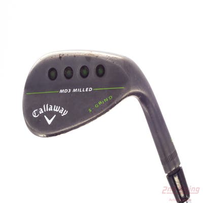 Callaway MD3 Milled Black S-Grind Wedge Sand SW 54° 10 Deg Bounce S Grind True Temper Dynamic Gold S300 Steel Stiff Right Handed 36.0in