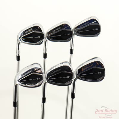 TaylorMade Qi HL Iron Set 6-PW SW Fujikura Speeder NX TCS 40 Graphite Ladies Left Handed -1/2"